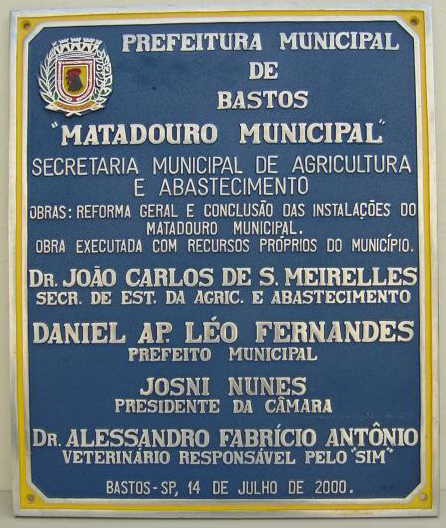 PLACA DE ALUMNIO FUNDIDO